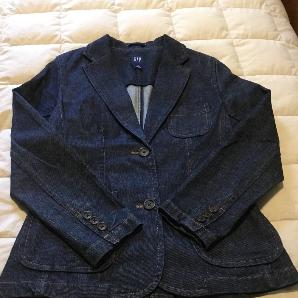 Denim blazer